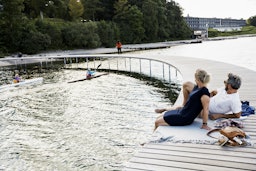 Hygge Den Uendelige Bro Aarhus Foto Robin Skjoldborg